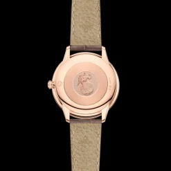30 mm, Sedna™‑Gold mit Lederarmband