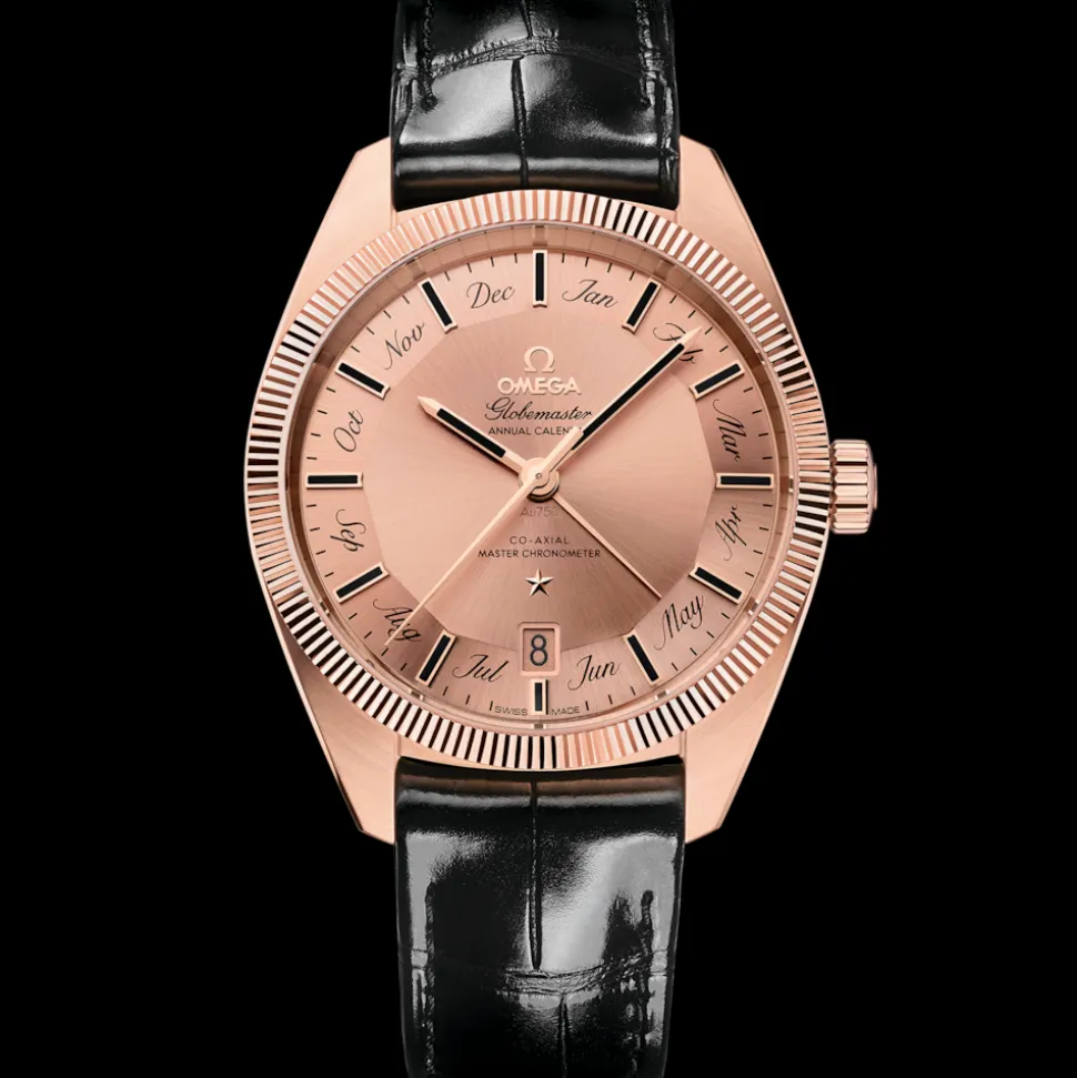 41 mm, Sedna™‑Gold mit Lederarmband