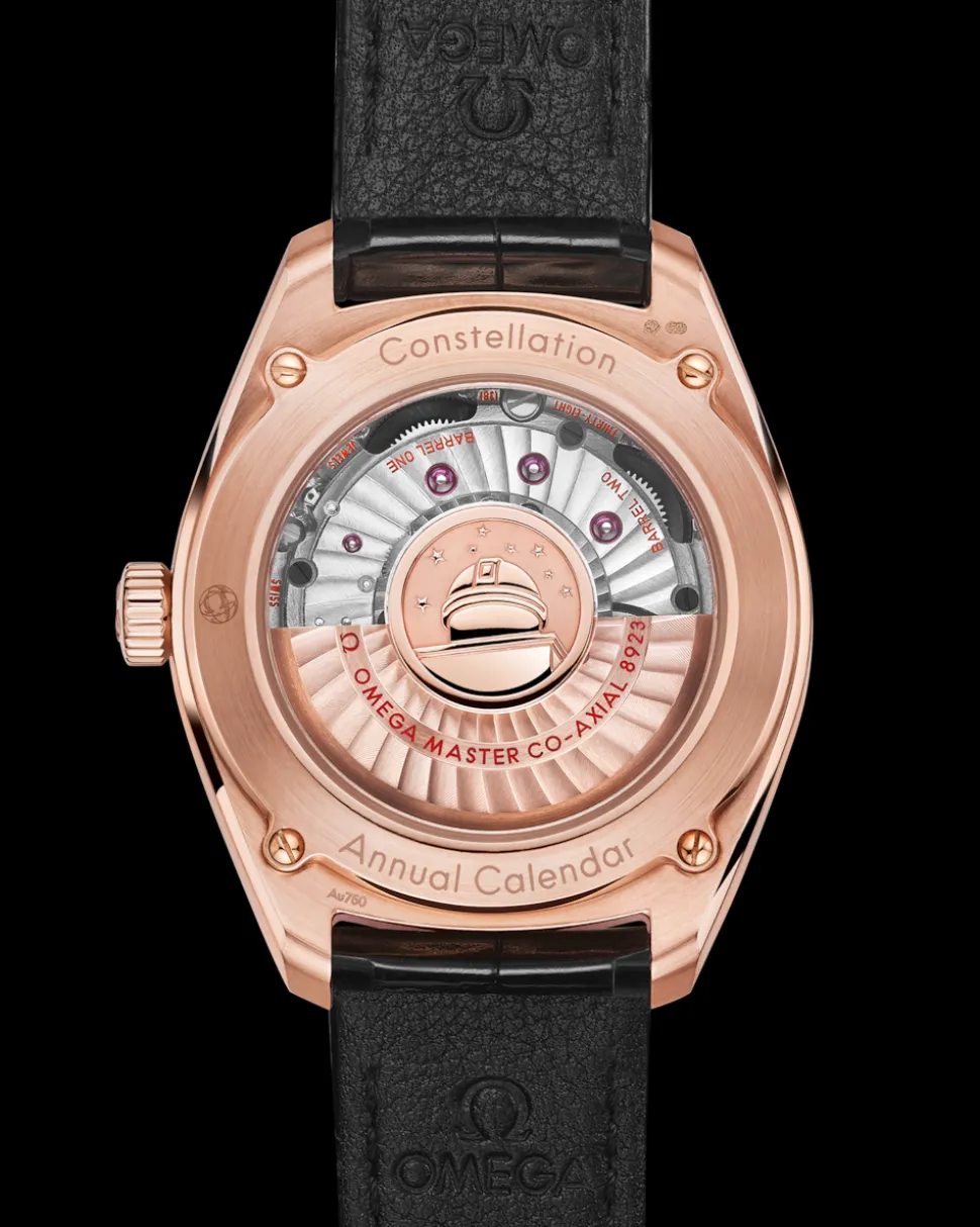 41 mm, Sedna™‑Gold mit Lederarmband