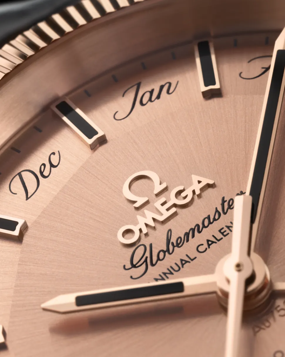 41 mm, Sedna™‑Gold mit Lederarmband