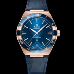 41 mm, Sedna™‑Gold mit Lederarmband