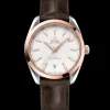 41 mm, Sedna™‑Gold mit Lederarmband