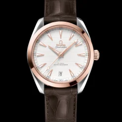 41 mm, Sedna™‑Gold mit Lederarmband