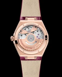 34 mm, Sedna™‑Gold mit Lederarmband