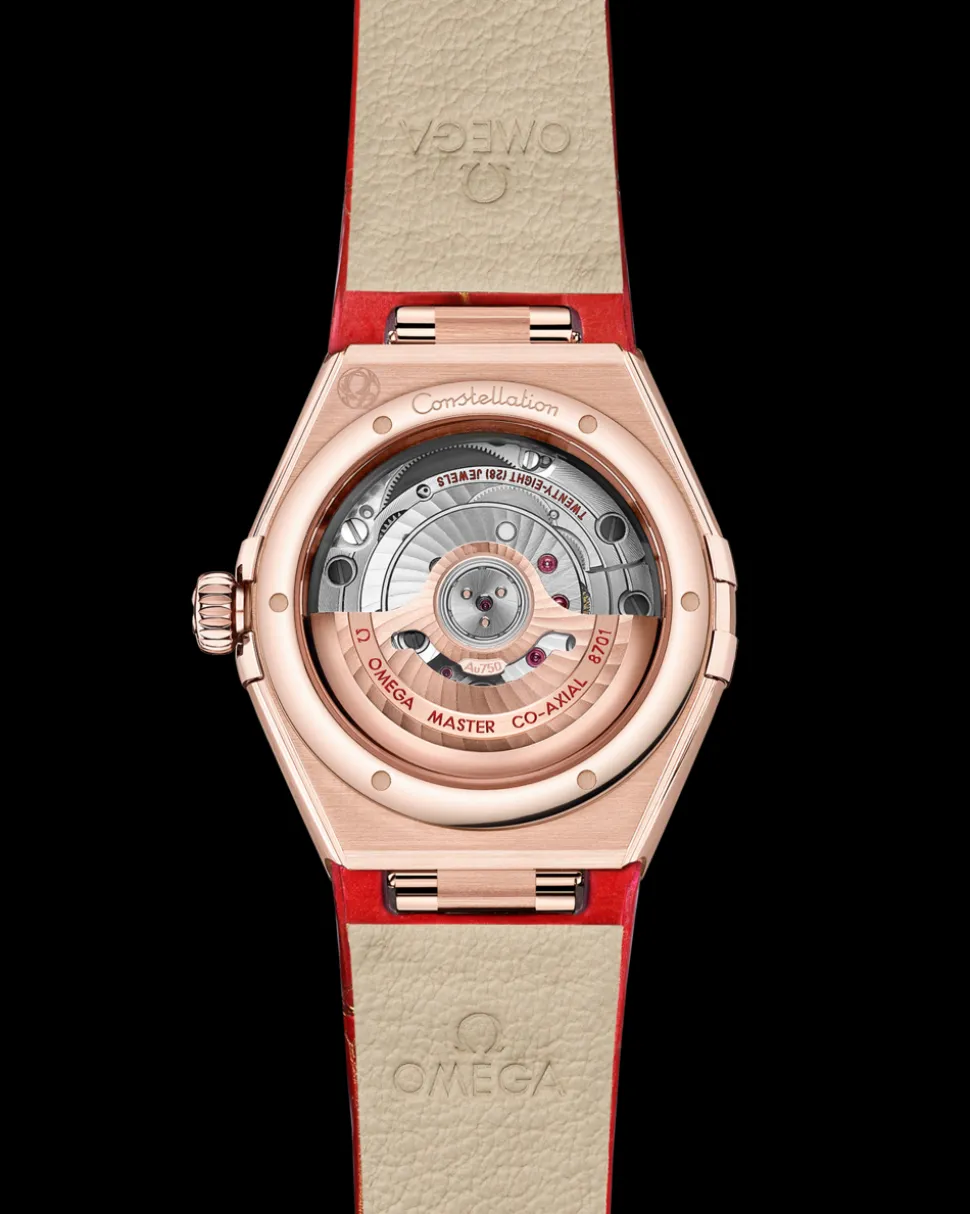 29 mm, Sedna™‑Gold mit Lederarmband