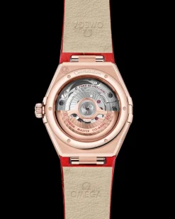 29 mm, Sedna™‑Gold mit Lederarmband