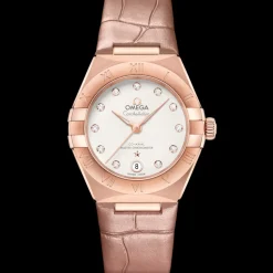 29 mm, Sedna™‑Gold mit Lederarmband
