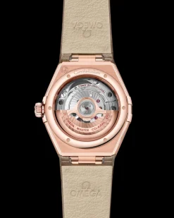 29 mm, Sedna™‑Gold mit Lederarmband