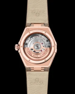 29 mm, Sedna™‑Gold mit Lederarmband