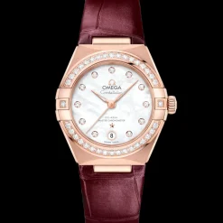 29 mm, Sedna™‑Gold mit Lederarmband
