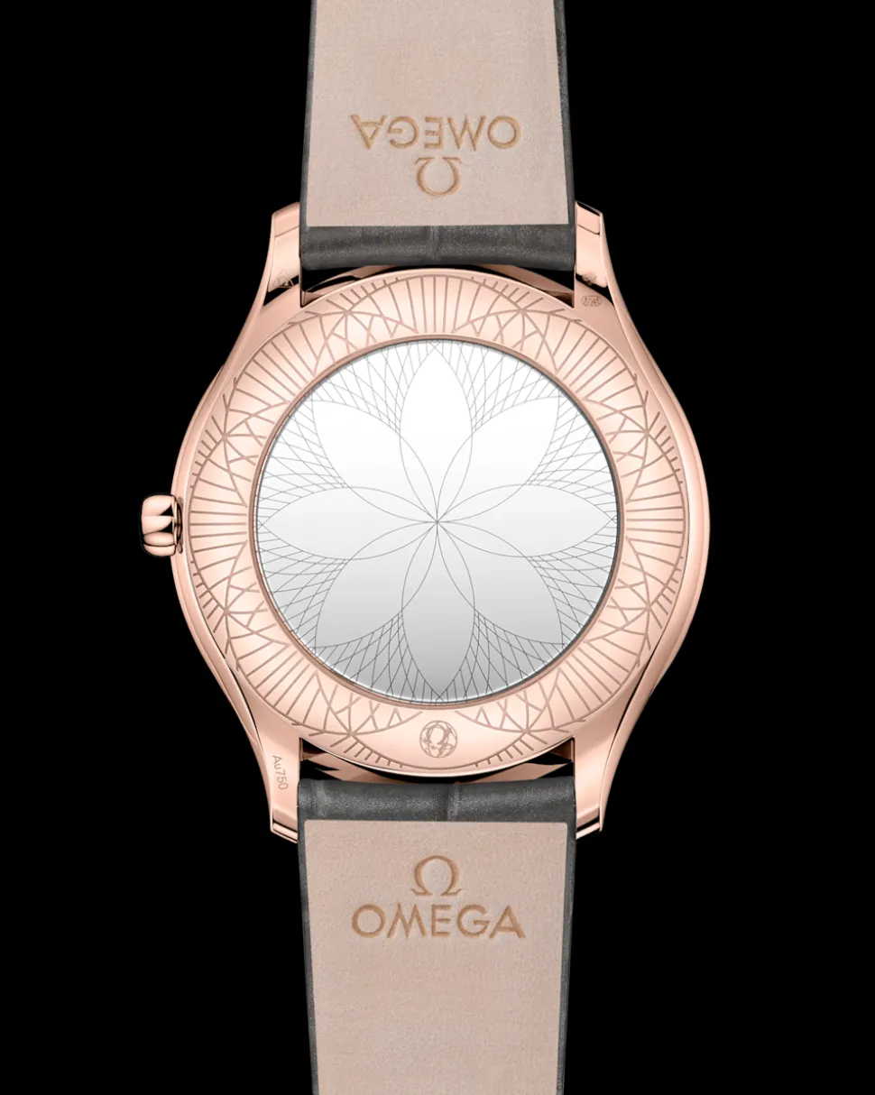 36 mm, Sedna™‑Gold mit Lederarmband