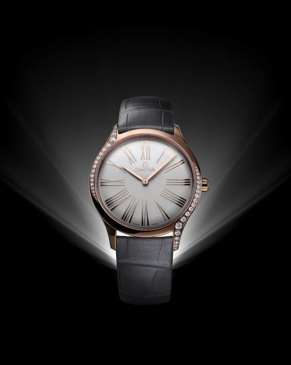36 mm, Sedna™‑Gold mit Lederarmband