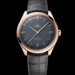 40 mm, Sedna™‑Gold mit Lederarmband