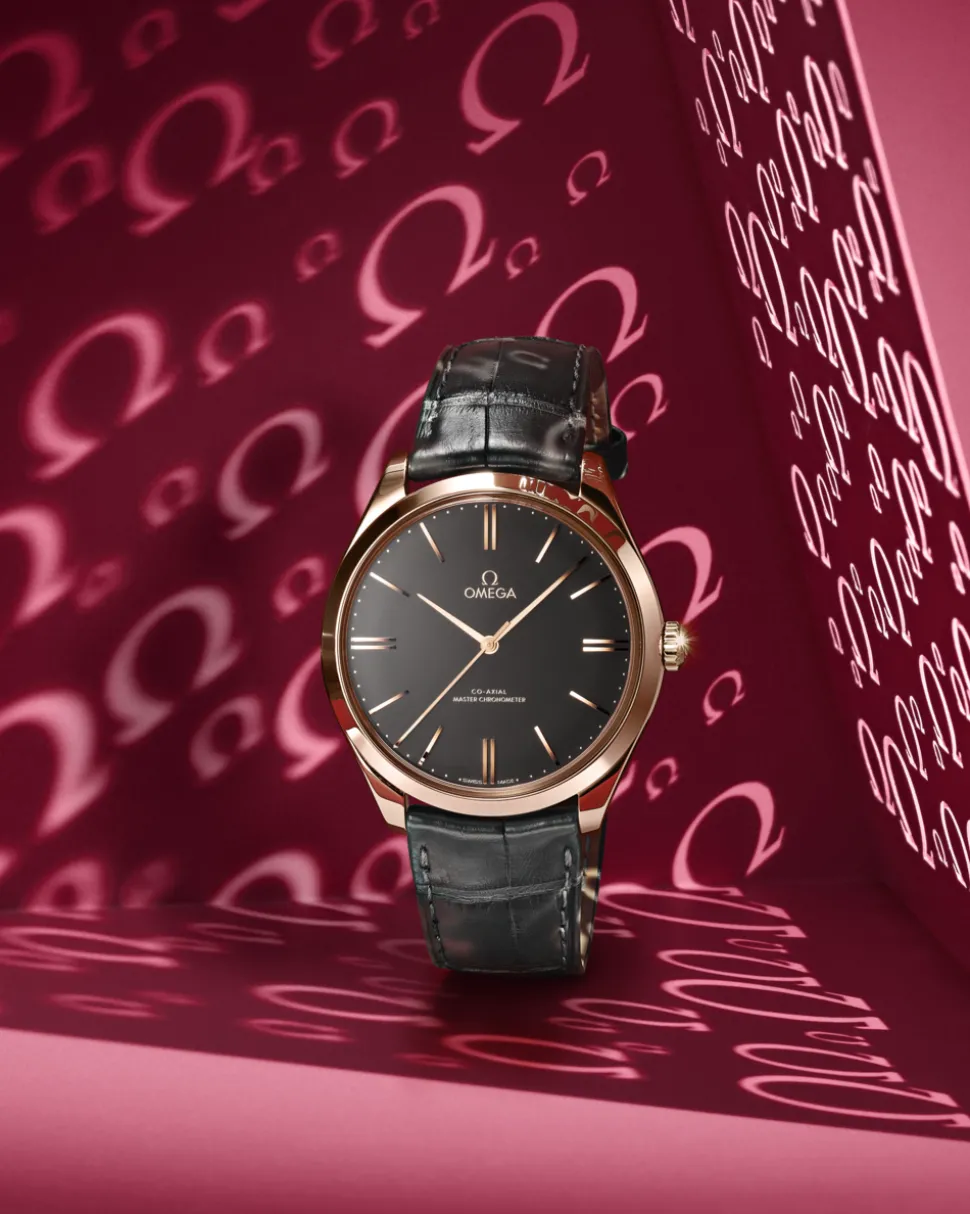 40 mm, Sedna™‑Gold mit Lederarmband