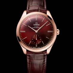 40 mm, Sedna™‑Gold mit Lederarmband