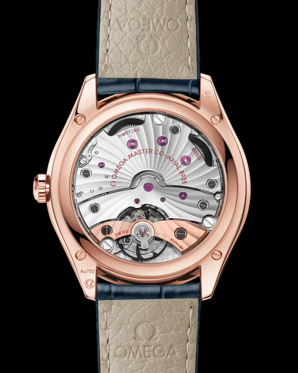 40 mm, Sedna™‑Gold mit Lederarmband
