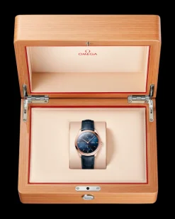 40 mm, Sedna™‑Gold mit Lederarmband