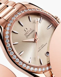 38 mm, Sedna™‑Gold mit Sedna™‑Goldband