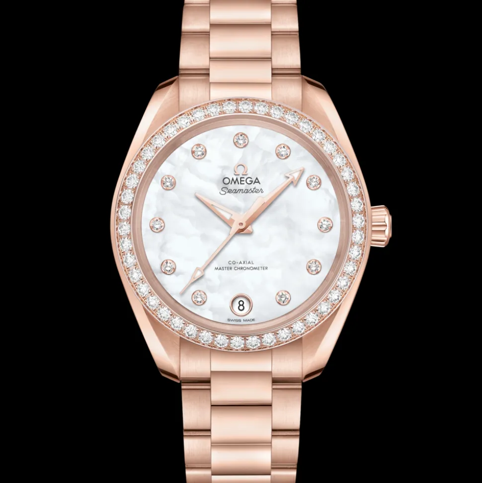 34 mm, Sedna™‑Gold mit Sedna™‑Goldband