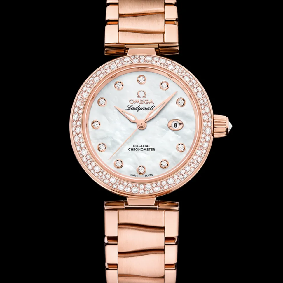 34 mm, Sedna™‑Gold mit Sedna™‑Goldband