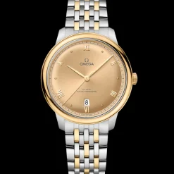 40 mm, Stahl ‑ Gelbgold mit Gelbgoldband