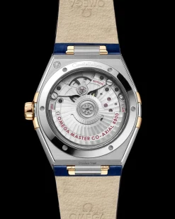 36 mm, Stahl ‑ Gelbgold mit Lederarmband