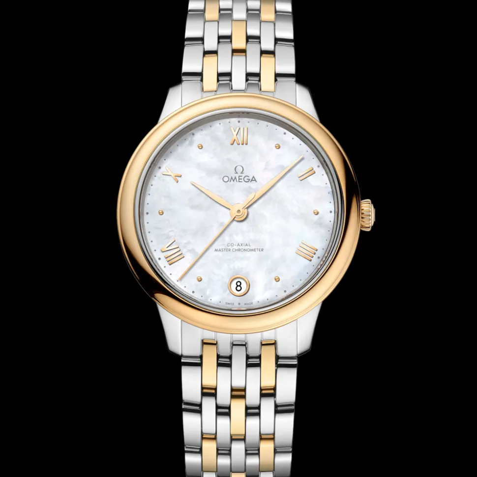 34 mm, Stahl ‑ Gelbgold mit Stahl‑ und Gelbgoldband