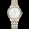 34 mm, Stahl ‑ Gelbgold mit Stahl‑ und Gelbgoldband