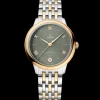 34 mm, Stahl ‑ Gelbgold mit Stahl‑ und Gelbgoldband