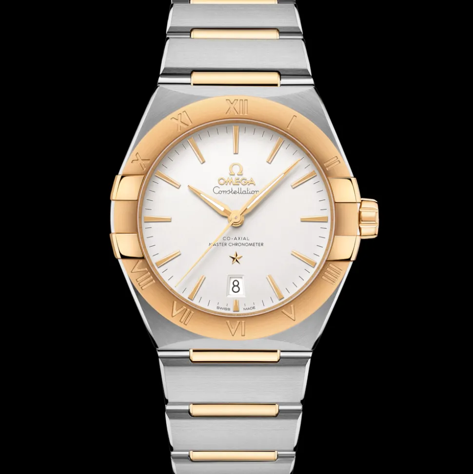 39 mm, Stahl ‑ Gelbgold mit Stahl‑ und Gelbgoldband