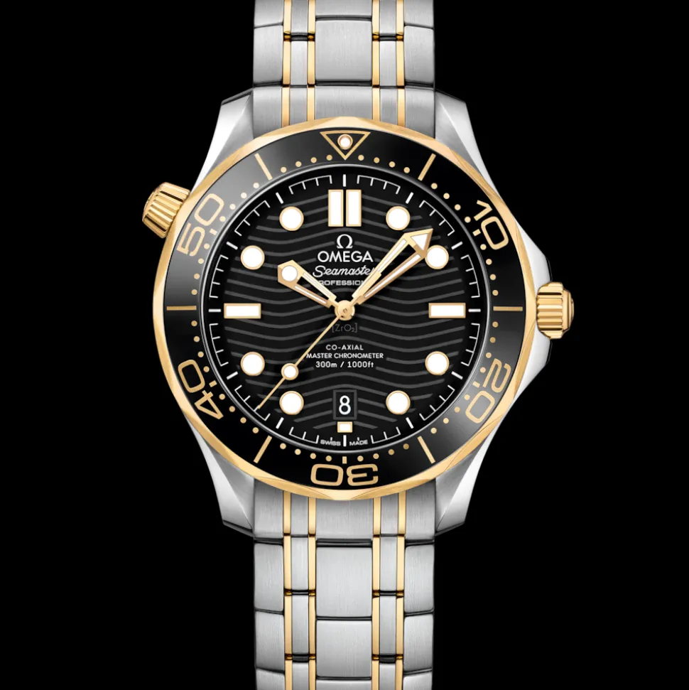42 mm, Stahl ‑ Gelbgold mit Stahl‑ und Gelbgoldband