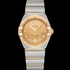 28 mm, Stahl ‑ Gelbgold mit Stahl‑ und Gelbgoldband