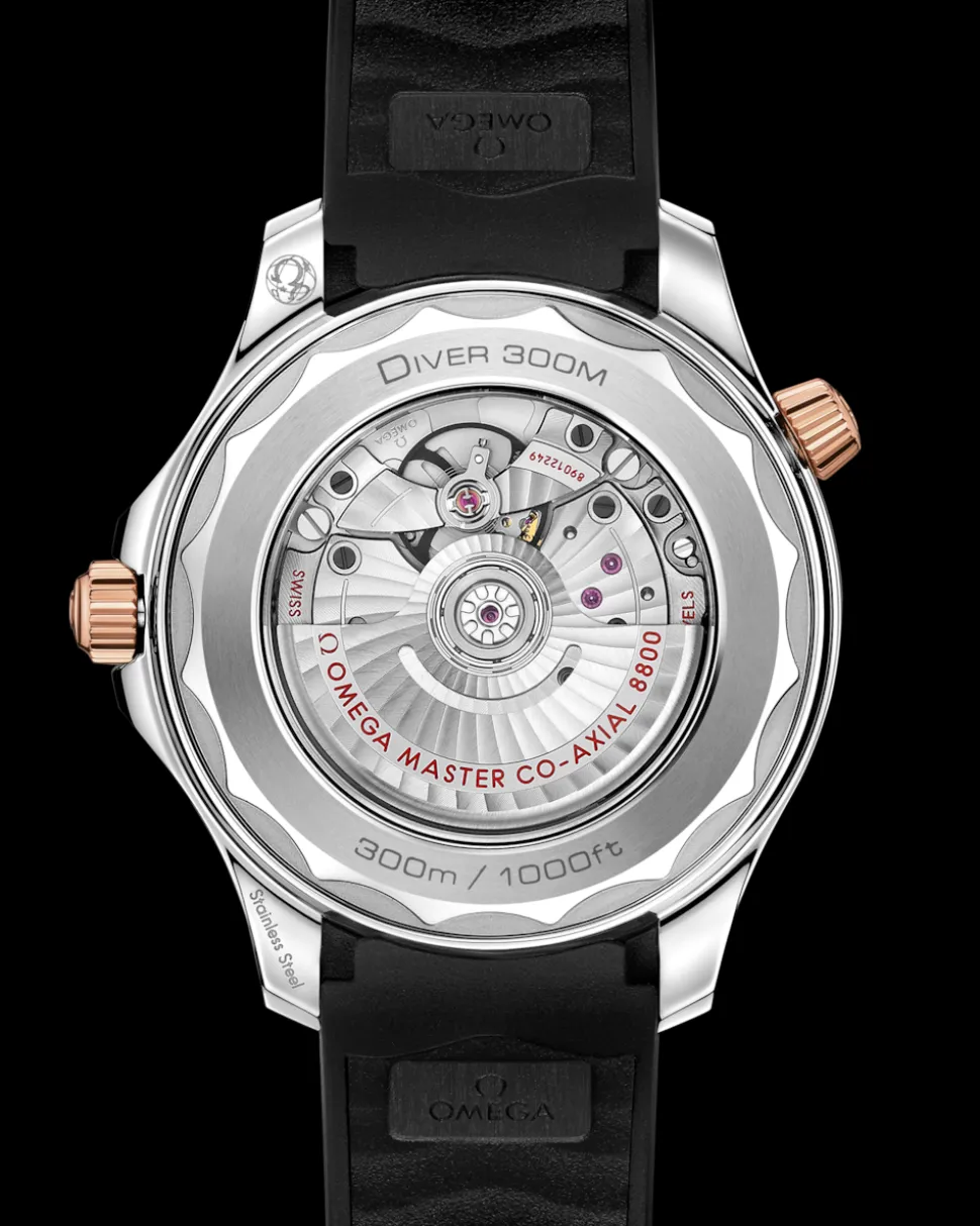 42 mm, Stahl ‑ Sedna™‑Gold mit Kautschukband