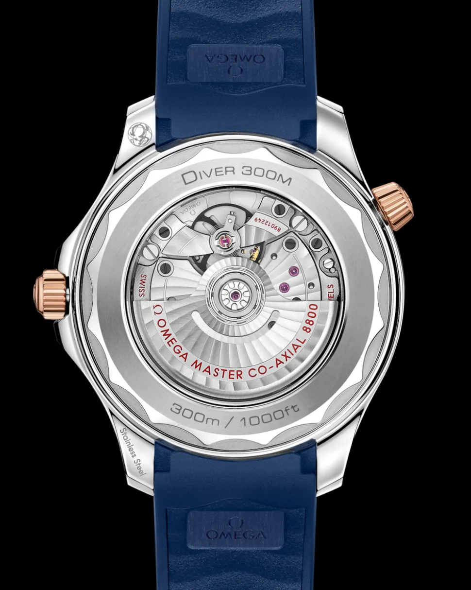 42 mm, Stahl ‑ Sedna™‑Gold mit Kautschukband