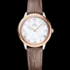 30 mm, Stahl ‑ Sedna™‑Gold mit Lederarmband