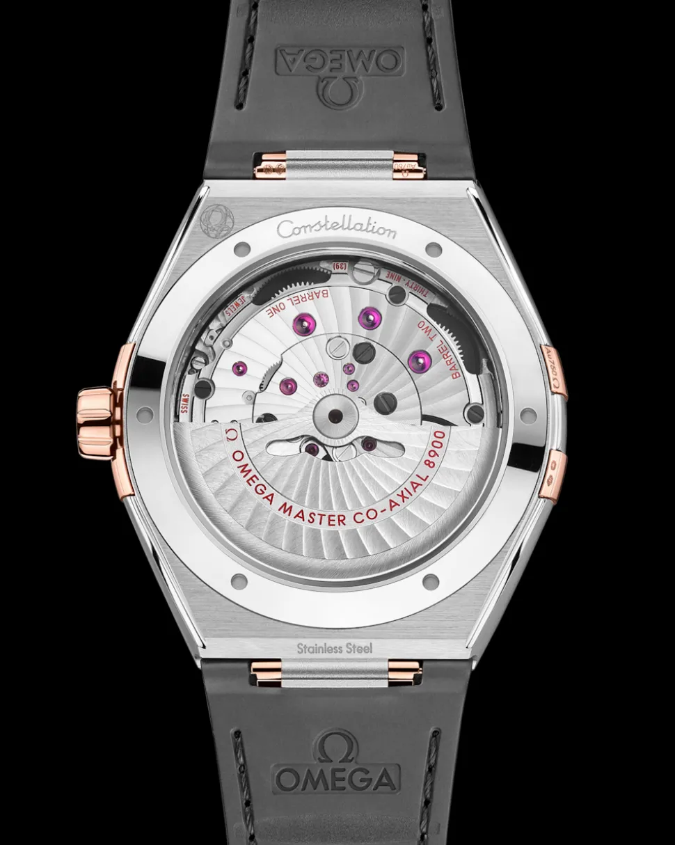 41 mm, Stahl ‑ Sedna™‑Gold mit Lederarmband