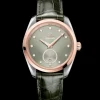 38 mm, Stahl ‑ Sedna™‑Gold mit Lederarmband