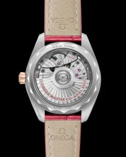 34 mm, Stahl ‑ Sedna™‑Gold mit Lederarmband
