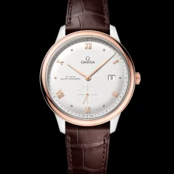 41 mm, Stahl ‑ Sedna™‑Gold mit Lederarmband