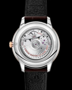 41 mm, Stahl ‑ Sedna™‑Gold mit Lederarmband