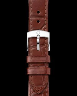 41 mm, Stahl ‑ Sedna™‑Gold mit Lederarmband