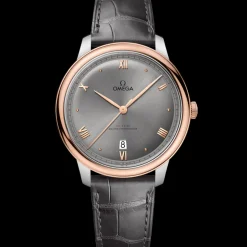 40 mm, Stahl ‑ Sedna™‑Gold mit Lederarmband