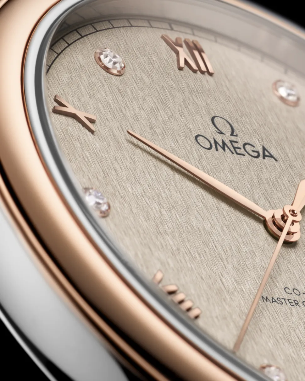40 mm, Stahl ‑ Sedna™‑Gold mit Lederarmband