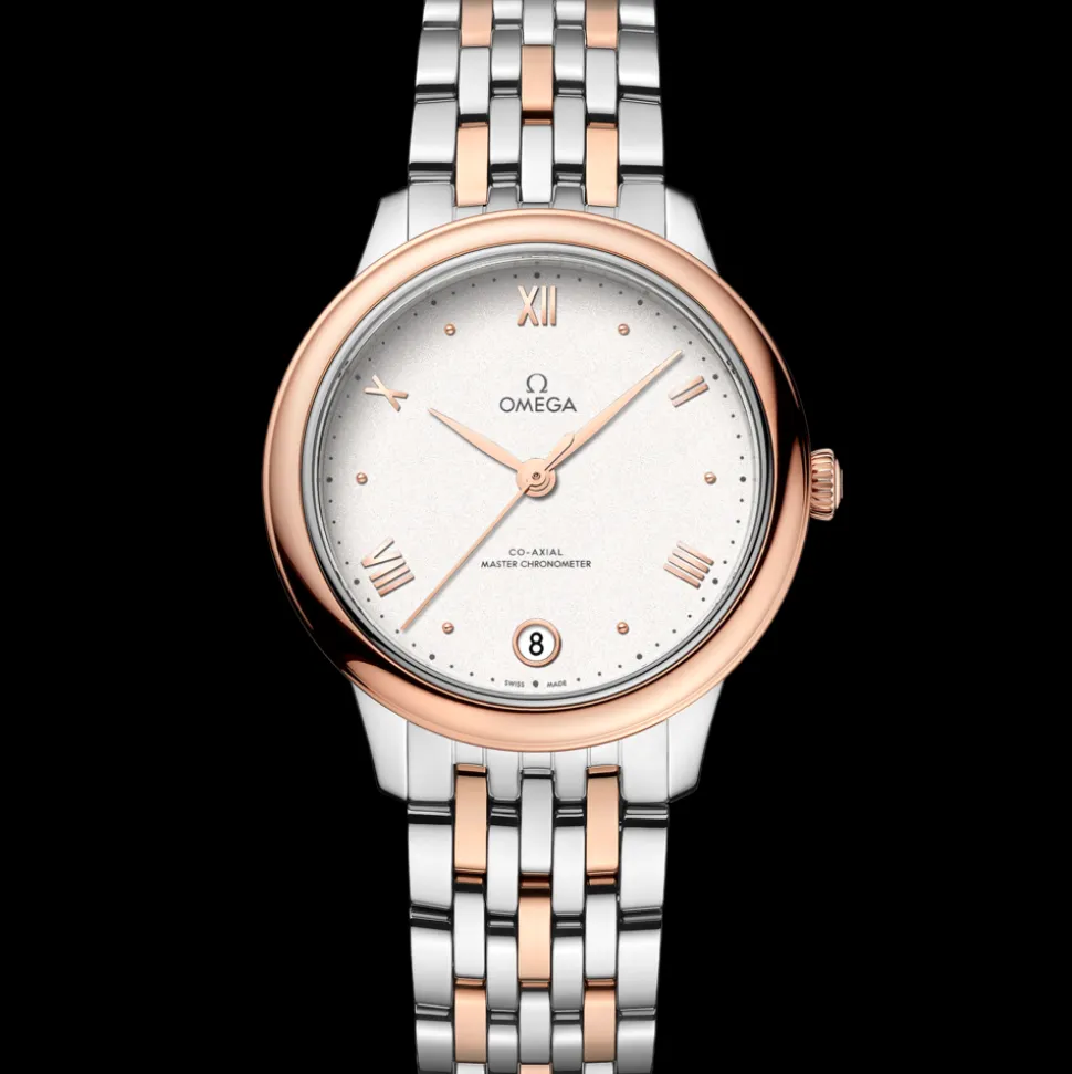 34 mm, Stahl ‑ Sedna™‑Gold mit Stahl‑ und Sedna™‑Goldband