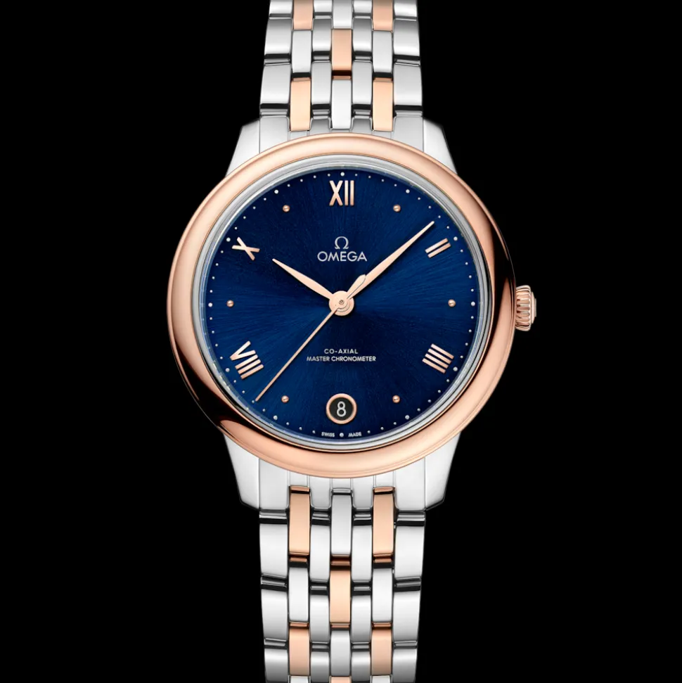 34 mm, Stahl ‑ Sedna™‑Gold mit Stahl‑ und Sedna™‑Goldband