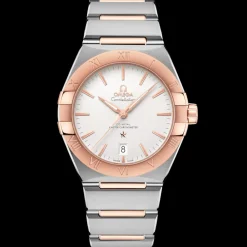 39 mm, Stahl ‑ Sedna™‑Gold mit Stahl‑ und Sedna™‑Goldband