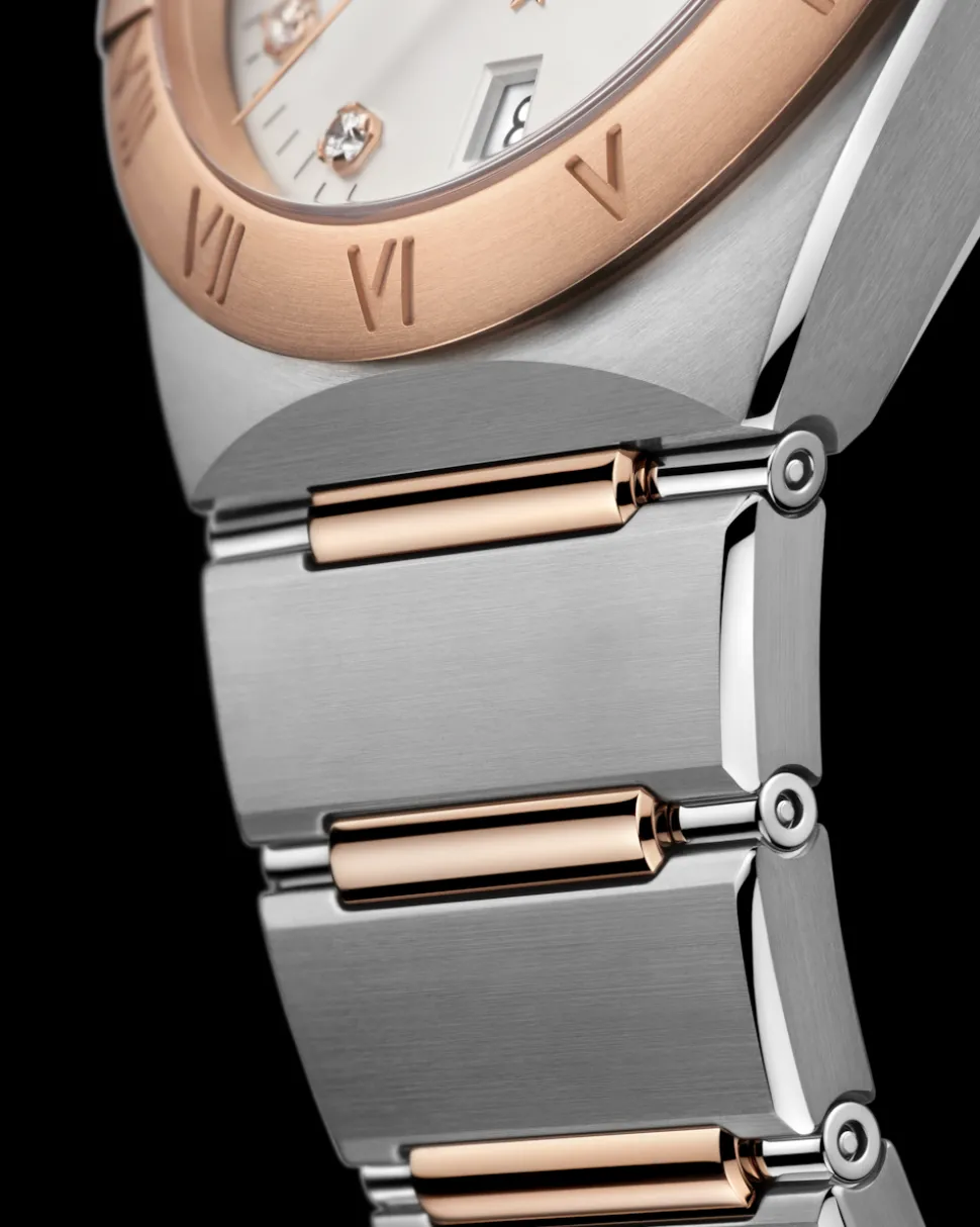 39 mm, Stahl ‑ Sedna™‑Gold mit Stahl‑ und Sedna™‑Goldband