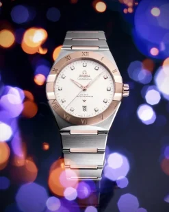 39 mm, Stahl ‑ Sedna™‑Gold mit Stahl‑ und Sedna™‑Goldband