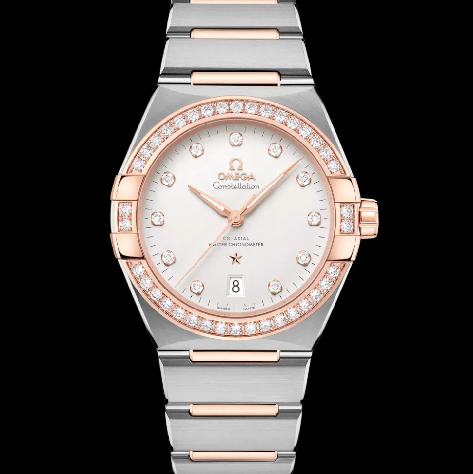 39 mm, Stahl ‑ Sedna™‑Gold mit Stahl‑ und Sedna™‑Goldband