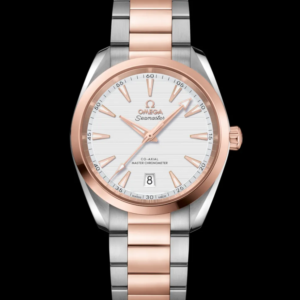 38 mm, Stahl ‑ Sedna™‑Gold mit Stahl‑ und Sedna™‑Goldband